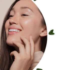 woman with healthy skin